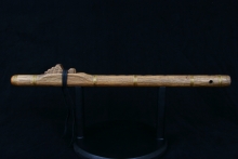 Teak Native American Flute, Minor, Mid F#-4, #E7K